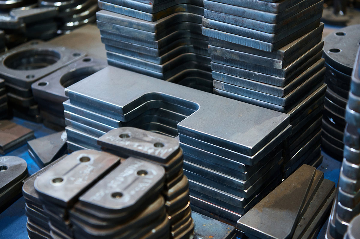 laser cut flat metal